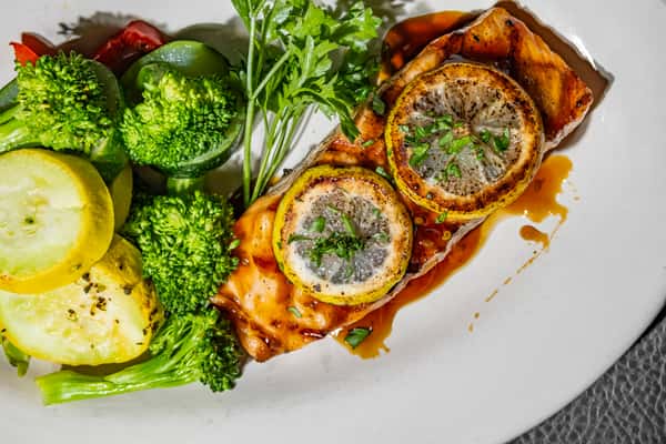 Ginger Soy Glazed Salmon