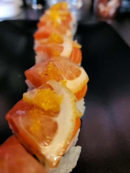 *Lemon salmon roll
