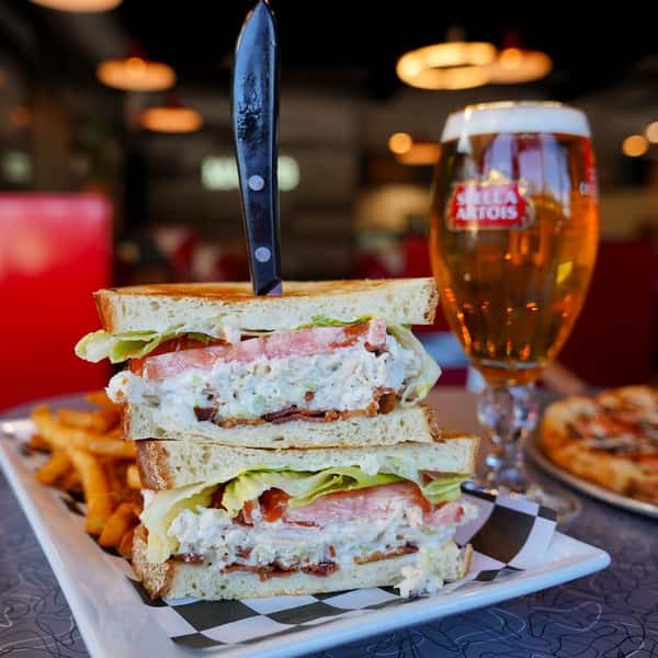 sandwich & beer
