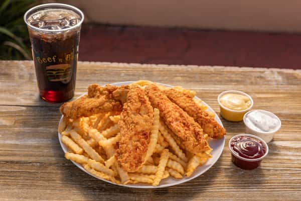 Chicken Fritters Kids meal