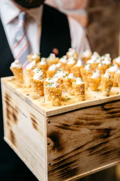 passed appetizer at a private event