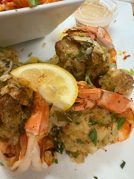 Crab Stuffed Colossal Shrimp