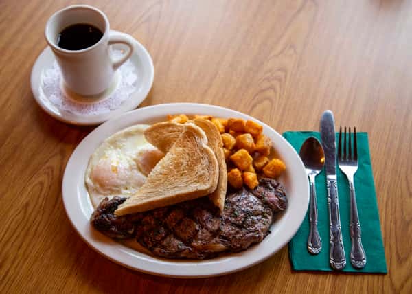Top Sirloin and Eggs