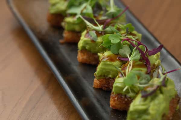 avocado crispy rice