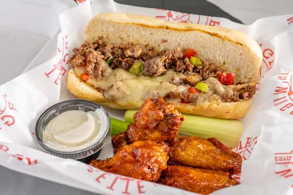 PHILLY, 4 WINGS, AND DRINK