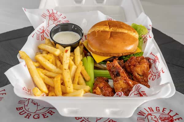WINGETTE BURGER MEAL