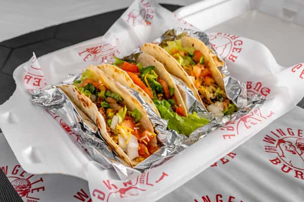 3 Soft Shell Beef Tacos