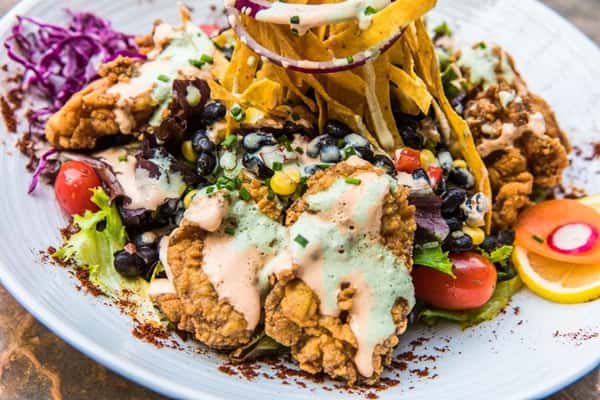 SW Fried Oyster Salad