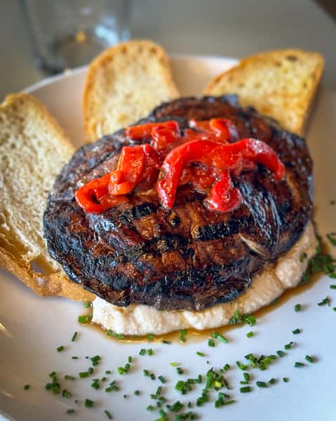 Vegan Grilled Portabella Mushroom