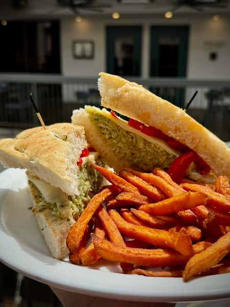 Basil Pesto Chicken Salad