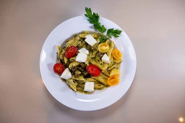 Penne With Heirloom Cherry Tomatoes