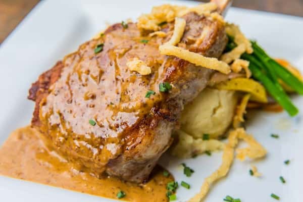 Double-cut Pork Chop