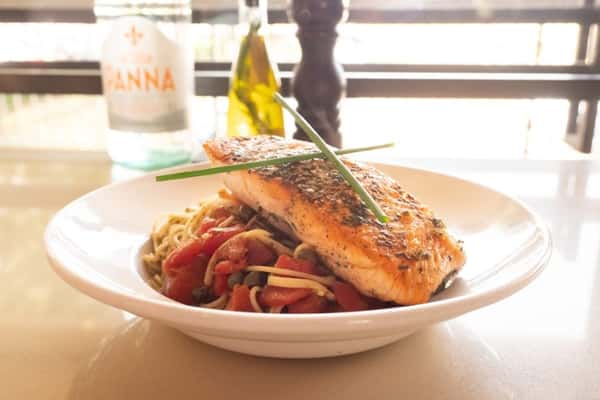Herbed Salmon & Pasta