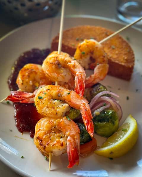 Shrimp & Pine/Curry BBQ