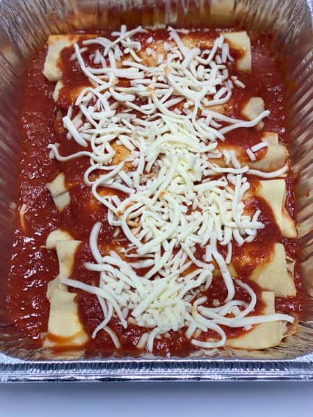 Manicotti - family meal serving