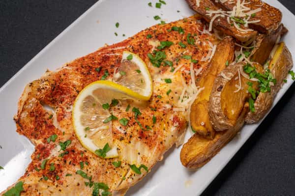 Poached Haddock