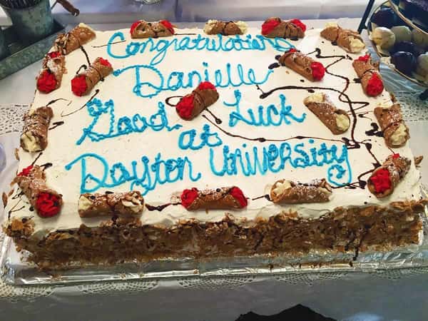 catered cake