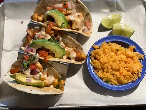 Grilled Crab tacos