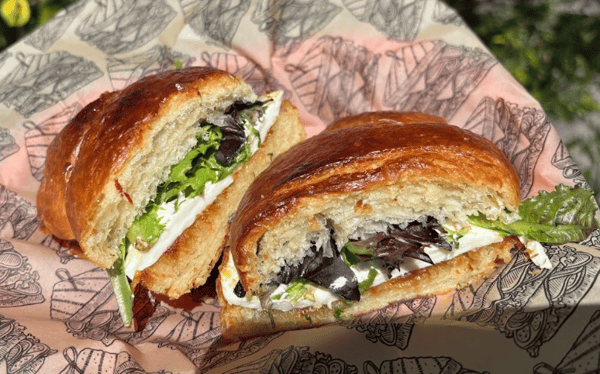 Caprese-Style Bagel