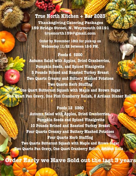 Thanksgiving Dinner For 12 for Pickup on November 22