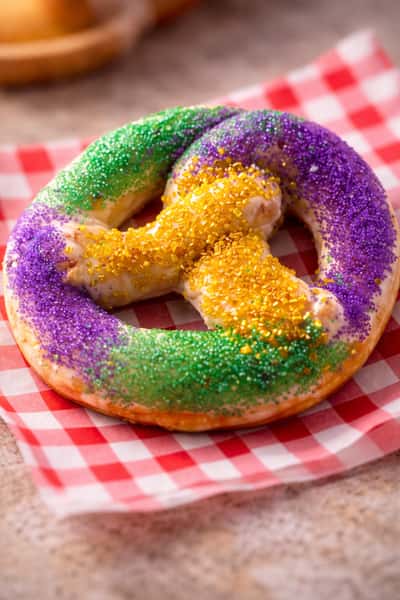 King Cake Pretzel