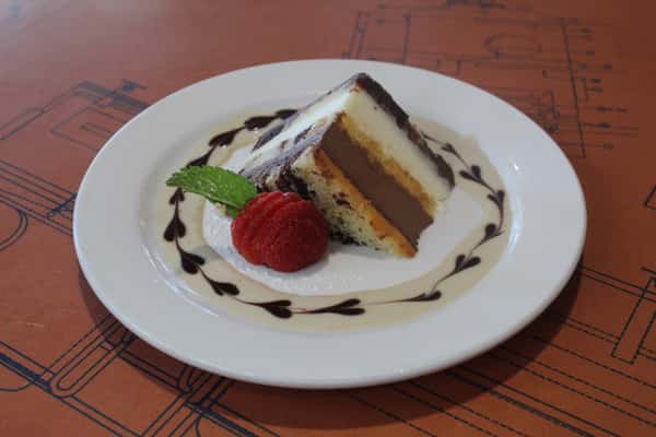 Tuxedo Chocolate Mousse Cake