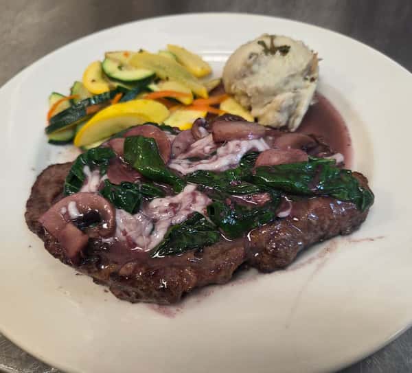 Grilled 16 Oz Prime Ribeye Florentine
