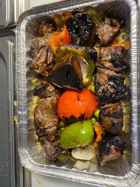 lamb Shish Kebab (halal)