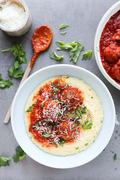 Kids Creamy Polenta