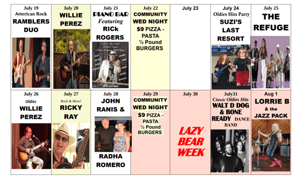 july august