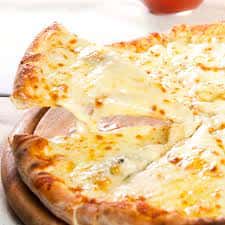White Sauce Mozzarella Cheese Pizza (13'' Medium (6 Smaller Slices))