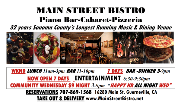 2026 main street bistro