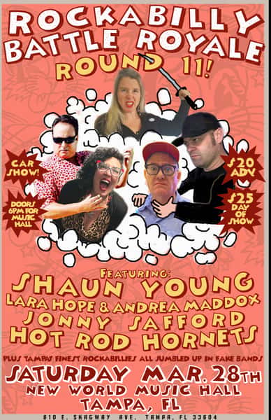 Rockabilly Battle Royale: Round 11 @ New World Music Hall
