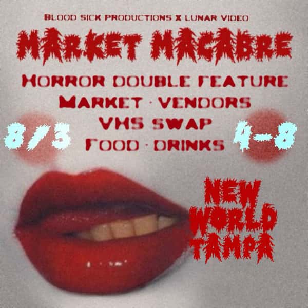 Market Macabre @ New World Biergarten