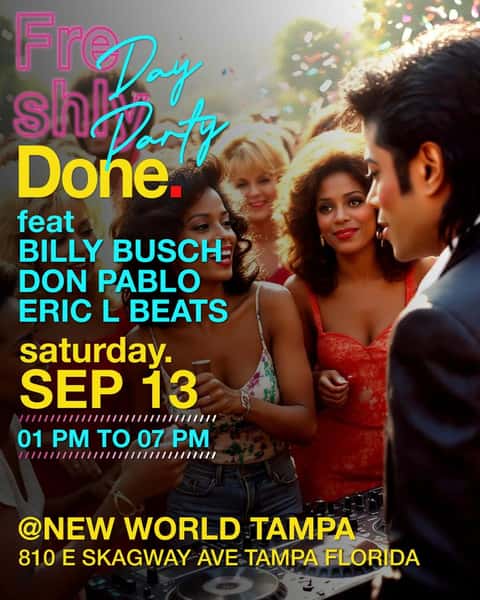 NYC DOPE X FRESHLY DONE @ New World Biergarten 9/13/2025