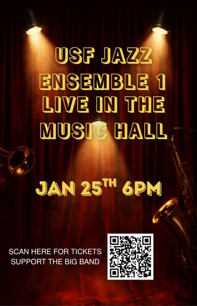 USF JAZZ ENSEMBLE 1 IN THE MUSIC HALL