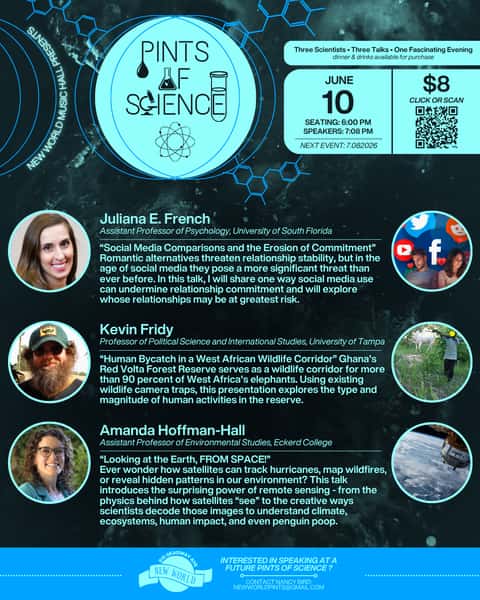 Pints speakers for June