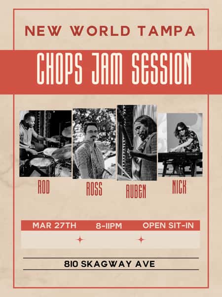 Chops jam session , musician pics