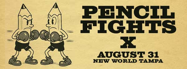 Pencils getting ready to fight each other