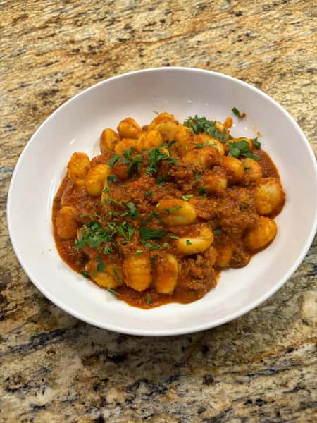 Gnocchi Bolognese