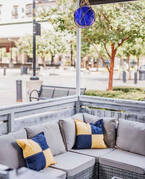 Our Dock patio is calling... come enjoy Local Hour from 2-6pm M-F with discounted drinks and your favorite coastal appetizer’s & oyster’s 🍻