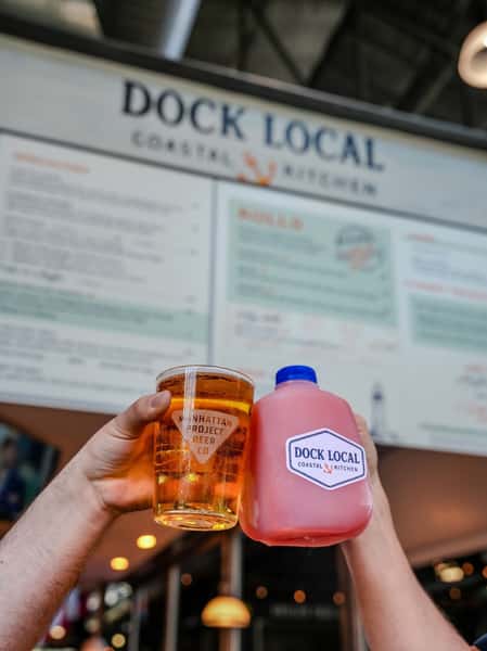 Cheers to the week ahead! 🍻 Local Hour @docklocal this week?