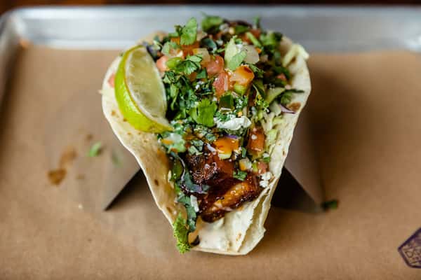 Pork Belly Burnt Ends Taco