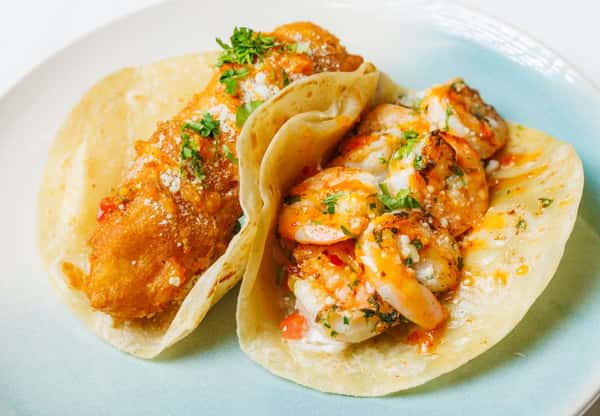 shrimp tacos