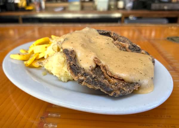 Rotating Vegetarian Special: Fried Portabella