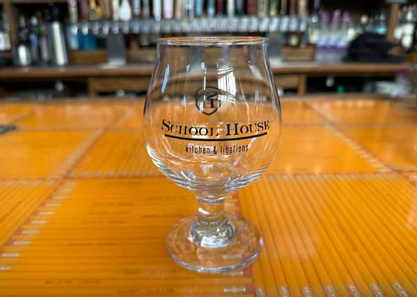 Tulip Glass - Black