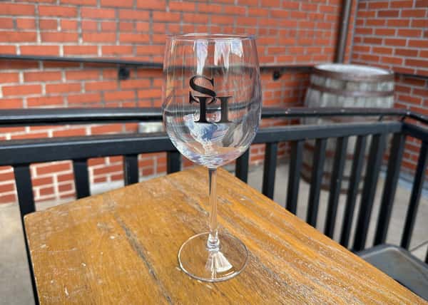 Wine Glass - Black