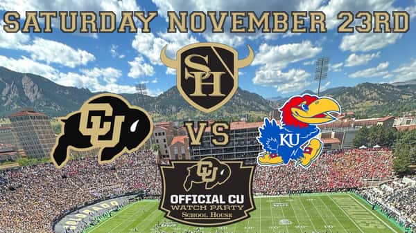 Official CU Watch Party Location CU vs Kansas Saturday November 23rd