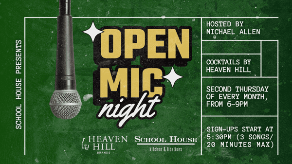 Open Mic Night Event Image (repeats information from the event description)