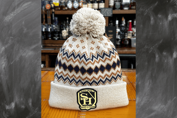 Fair Isle Pom Beanie